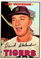 1967 Topps Baseball Cards      112     Dave Wickersham